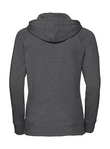 Sweatshirt personnalisé femme manches longues avec capuche | Maestri  Grey Marl