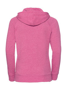 Sweatshirt personnalisé femme manches longues avec capuche | Maestri  Pink Marl