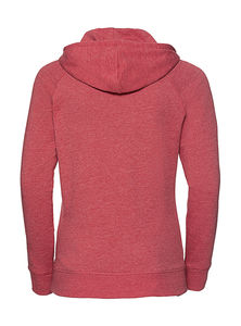 Sweatshirt personnalisé femme manches longues avec capuche | Maestri  Red Marl