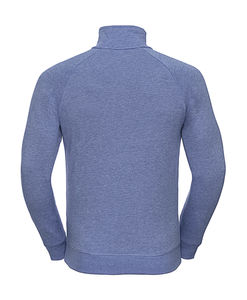 Sweatshirt personnalisé homme manches longues cintré | Salouen Blue Marl