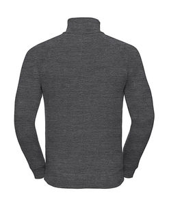 Sweatshirt personnalisé homme manches longues cintré | Salouen Grey Marl