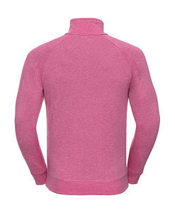 Sweatshirt personnalisé homme manches longues cintré | Salouen Pink Marl