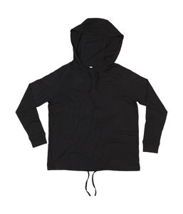 Hoodie femme publicitaire à manches longues | Darby Black