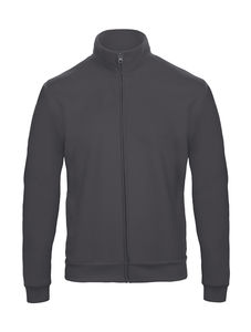 Veste molleton zippée publicitaire | ID.206 50 50 Full Zip Sweat Unisex Anthracite