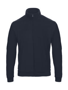 Veste molleton zippée publicitaire | ID.206 50 50 Full Zip Sweat Unisex Navy