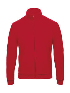 Veste molleton zippée publicitaire | ID.206 50 50 Full Zip Sweat Unisex Red