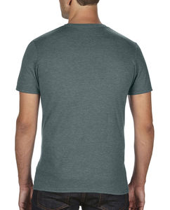 T-shirt personnalisé homme manches courtes cintré | Adult Tri-Blend Heather Dark Green