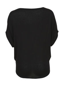 T-shirt flowy circle publicitaire | Fomalhaut Black