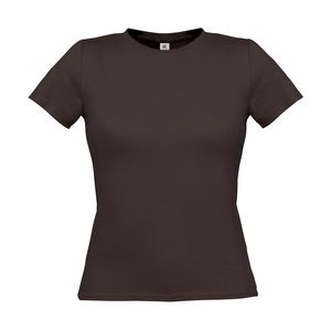 T-shirt publicitaire femme petites manches | Women-Only Bear Brown