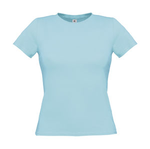 T-shirt publicitaire femme petites manches | Women-Only Turquoise