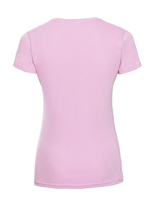 T-shirt publicitaire femme petites manches cintré | Macao Candy Pink