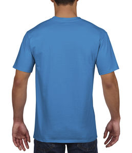 T-shirt homme col rond premium personnalisé | Hampstead Sapphire