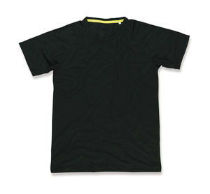 T-shirt publicitaire homme à manches courtes | Active 140 Raglan Men Black Opal