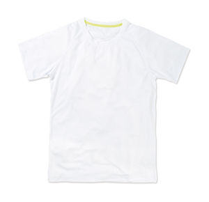 T-shirt publicitaire homme à manches courtes | Active 140 Raglan Men White