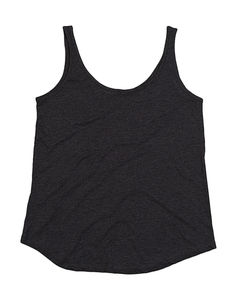 T-shirt personnalisé femme sans manches | Alford Charcoal Grey Melange