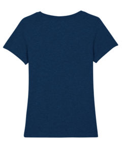T-Shirt femme publicitaire | Stella Expresser Black Heather Blue