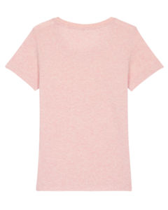 T-Shirt femme publicitaire | Stella Expresser Cream Heather Pink