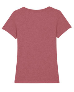 T-Shirt femme publicitaire | Stella Expresser Heather Cranberry