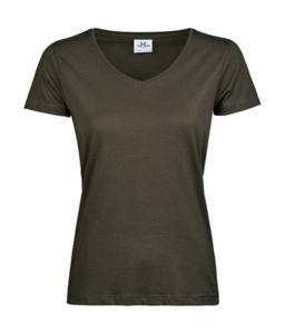 T-Shirt publicitaire | Luxury V F Dark Olive