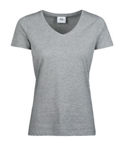T-Shirt publicitaire | Luxury V F Heather Grey