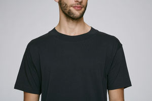 T-shirt col montant homme | Stanley Trims Black 2