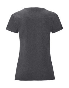 T-shirt femme iconic-t publicitaire | Ladies Iconic T Dark Heather Grey
