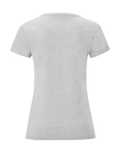 T-shirt femme iconic-t publicitaire | Ladies Iconic T Heather Grey