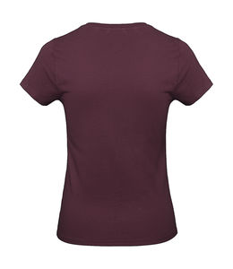 T-shirt femme publicitaire | #E190  women Burgundy
