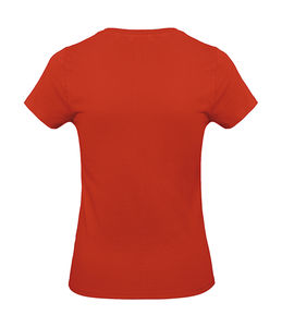 T-shirt femme publicitaire | #E190  women Fire Red