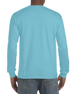 T-shirt hammer manches longues publicitaire | Gracefield Lagoon Blue