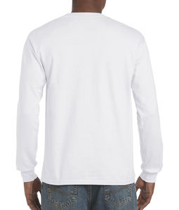 T-shirt hammer manches longues publicitaire | Gracefield White