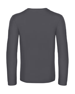 T-shirt homme manches longues publicitaire | #E190 LSL Dark Grey
