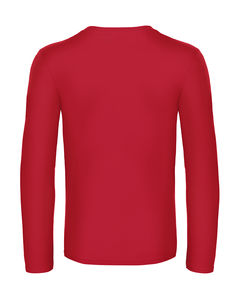 T-shirt homme manches longues publicitaire | #E190 LSL Red