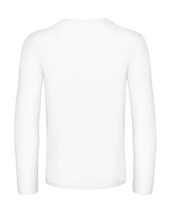 T-shirt homme manches longues publicitaire | #E190 LSL White