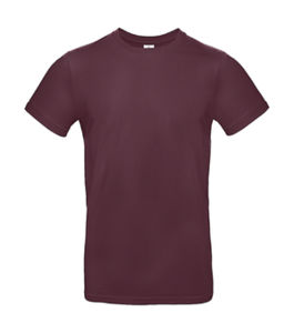 T-shirt homme publicitaire | #E190 Burgundy