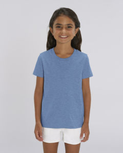 T-shirt iconique enfant | Mini Creator Mid Heather Blue