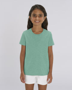 T-shirt iconique enfant | Mini Creator Mid Heather Green