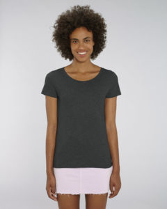 T-shirt iconique femme | Stella Lover Dark Heather Grey