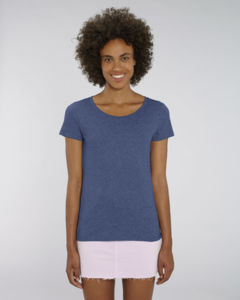 T-shirt iconique femme | Stella Lover Dark Heather Indigo