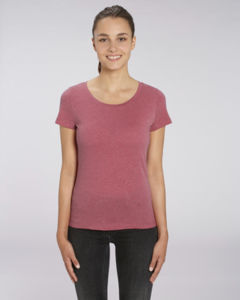 T-shirt iconique femme | Stella Lover Heather Cranberry