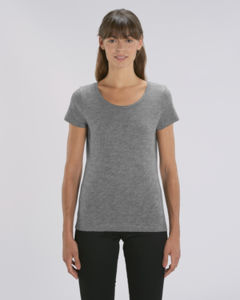 T-shirt iconique femme | Stella Lover Marble Slub Heather Black