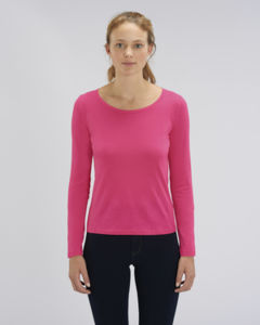 T-shirt iconique manches longues femme | Stella Singer Pink Punch