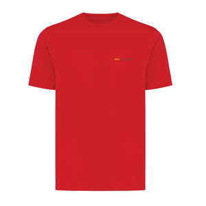 T-shirt personnalisé | T-shirt léger en coton recyclé Rouge
