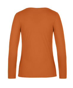 T-shirt manches longues femme publicitaire | #E190 LSL  women Urban Orange