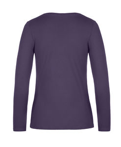 T-shirt manches longues femme publicitaire | #E190 LSL  women Urban Purple