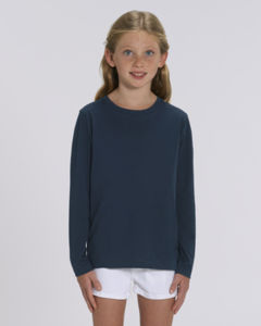 T-shirt manches longues iconique enfant | Mini Hopper French Navy