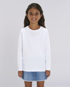 T-shirt manches longues iconique enfant | Mini Hopper White