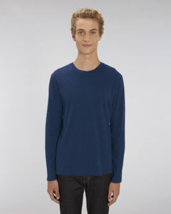 T-shirt manches longues iconique homme | Stanley Shuffler Black Heather Blue