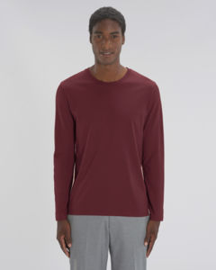 T-shirt manches longues iconique homme | Stanley Shuffler Burgundy