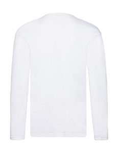 T-shirt manches longues publicitaire | Original Long Sleeve T White